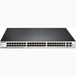 48-Port Gigabit L2 Stackable Managed Switch D-Link DGS-3120-48TC/EEI