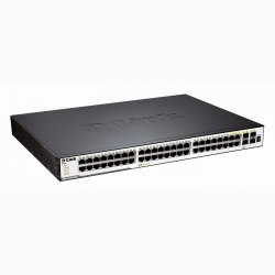 48-Port Gigabit L2 Stackable Managed Switch D-Link DGS-3120-48TC/ESI 