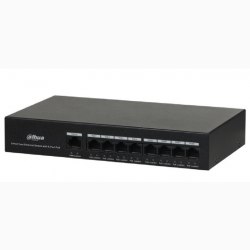 8-Port 10/100Mbps PoE Switch DAHUA PFS3009-8ET-65