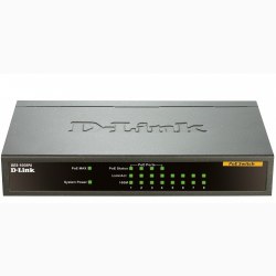 8-Port 10/100Mbps with 4-port PoE Switch D-Link DES-1008PA