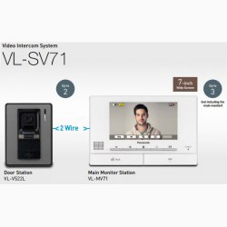Bộ chuông cửa màn hình màu PANASONIC VL-SV71VN