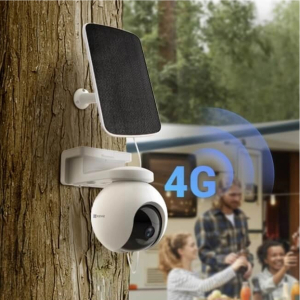 Camera IP Pin sạc hồng ngoại không dây 3MP EZVIZ EB8 (4G) + Solar