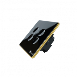 Công tắc cảm ứng kính lõm viền bo Lumi LM-Sx-N