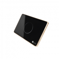 Công tắc cảm ứng kính phẳng viền nhôm Lumi LM-Sx-N