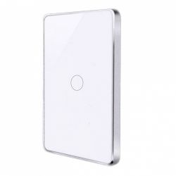 Công tắc thông minh cảm ứng 1 nút viền kim loại SmartZ WZ1