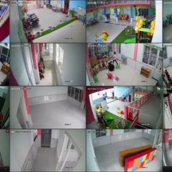 Lắp đặt hệ thống camera quan sát cho trường mầm non Mặt Trời Bé Con