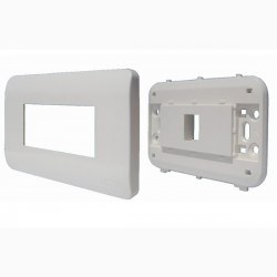 Mặt nạ 1 port Dintek Wallplate