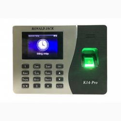 Máy chấm công vân tay và thẻ cảm ứng Ronald Jack K14 Pro