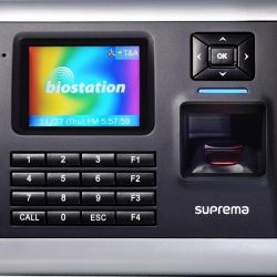 Máy kiểm soát cửa và chấm công bằng vân tay SUPREMA BioStation BST-OC