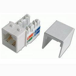 Modular Jack-Ổ cắm Dintek CAT.6A Keystone Jack, T568A/B