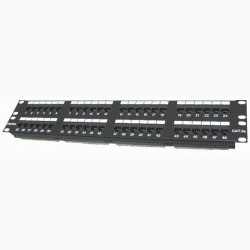 Patch panel 48 port Dintek, CAT.5e, 19 inch