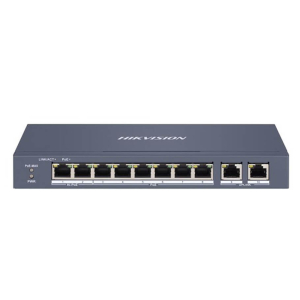 Switch 8 Port Fast Ethernet Smart PoE HIKVISION DS-3E1310HP-EI
