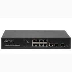 Switch APTEK SG2082P 8-Port PoE L2 Managed Gigabit