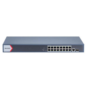 Switch HIKVISION 16 Port Gigabit Smart PoE DS-3E1518P-EI