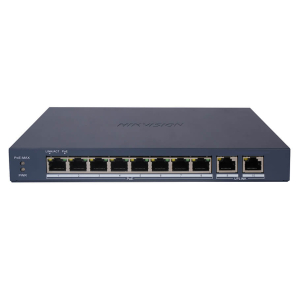Switch HIKVISION 8-Port Gigabit PoE DS-3E1510P-EI/M (B)