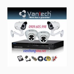 Trọn bộ camera HD VANTECH