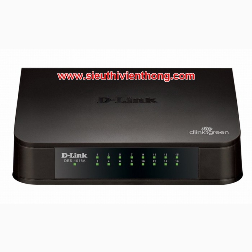 16-Port Ethernet Switch D-Link DES-1016A