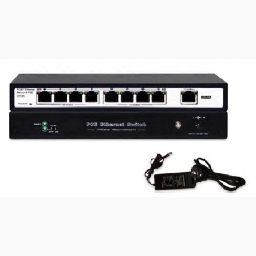 8-Port 10/100Mbps PoE Switch HIKVISION SH-1008P-E