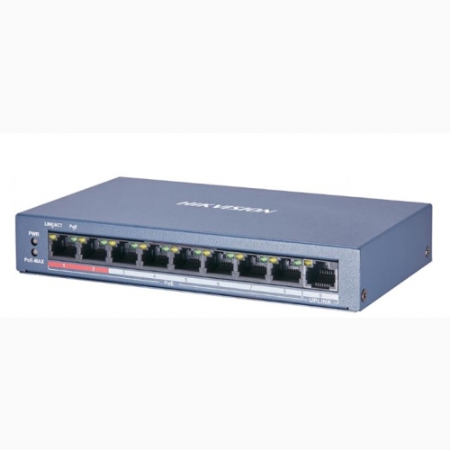 Hikvision Switch PoE 8 Ports 10/100M PoE DS-3E0109P-E /M (B) à prix pas  cher
