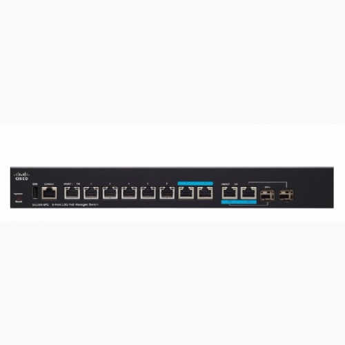 8-Port 2.5G PoE Managed Switch Cisco SG350-8PD-K9-EU