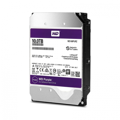 Ổ cứng HDD desktop Western Purple 10TB