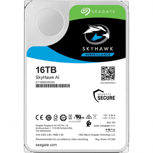 Ổ cứng HDD Seagate SkyHawk AI 16TB-ST16000VE000