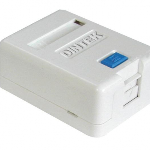 Ổ mạng nổi 1 port Dintek - Surface mount box