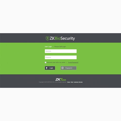 Phần mềm chấm công kiểm soát cửa Online 10 Door ZKTeco Bio Security Access Module (10 Door)