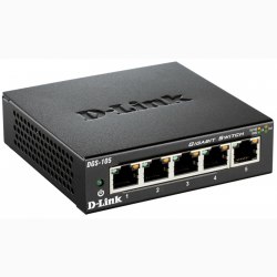 5-Port Gigabit Unmanaged Desktop Switch D-Link DGS-105