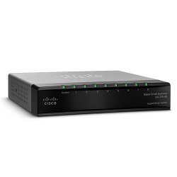 8-Port 10/100/1000Mbps Gigabit PoE Smart Switch Cisco SG200-08P