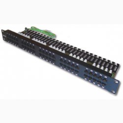 Patch panel for Telephone 50 port Dintek 19 inch