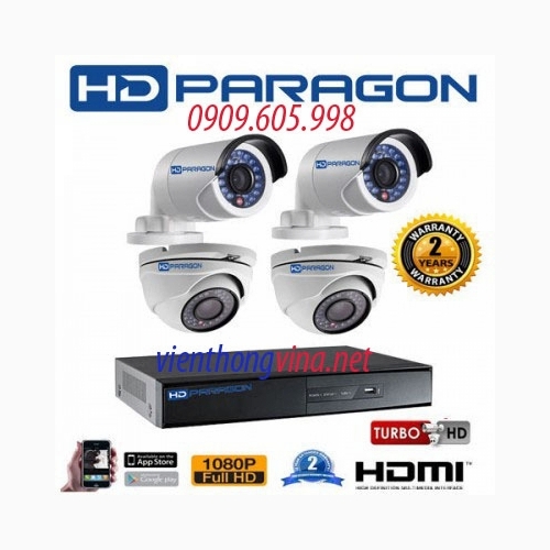 Trọn bộ camera FULL HD HDPARAGON