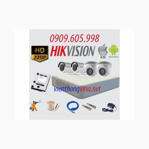 Trọn bộ camera FULL HD HIKVISION