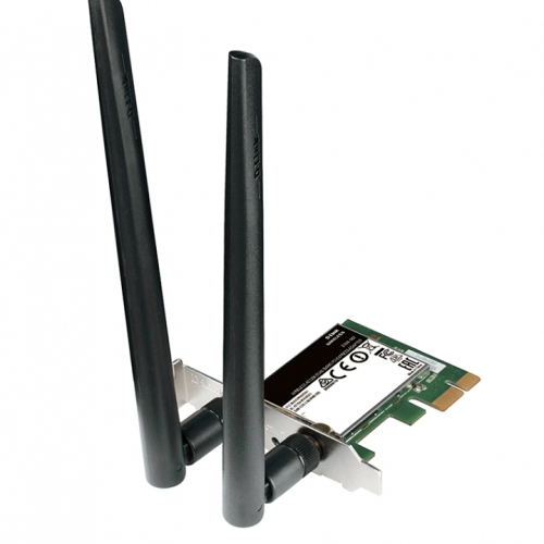 Wireless AC1200 Dual Band PCIe Desktop Adapter D-Link DWA-582